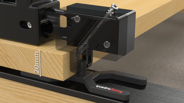 Terasový vrut pro boční kotvení, nerez A2 4,2 mm QUADROFIX HDS (200 ks) 2