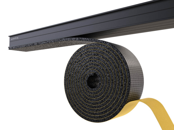 Hliníkový profil na terasy černý 24x40x4000 mm | QFX-ALU 24 BLACK 3