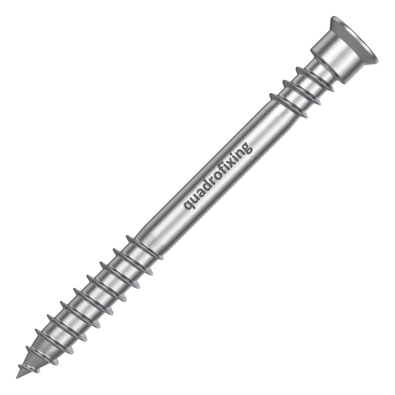 Terasové vruty 5,5 mm, nerez A4, válcová hlava, voskované (100 ks)