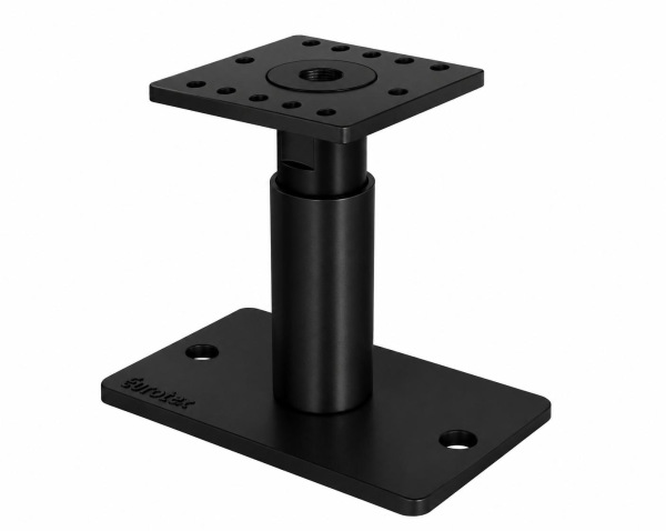Černá nastavitelná patka sloupku – Eurotec PediX Black