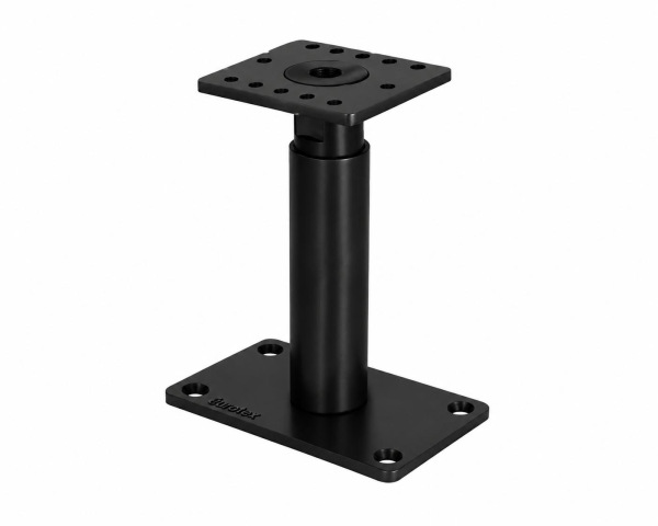Černá nastavitelná patka sloupku – Eurotec PediX Black 1