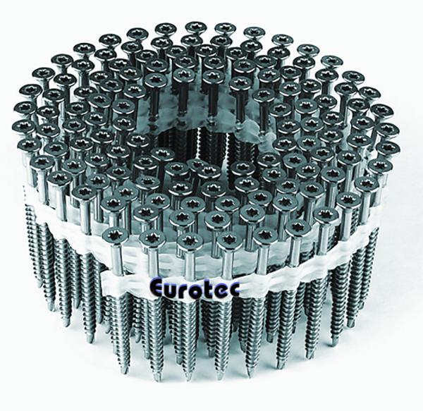 Konstrukční vruty - páskované, Eurotec Paneltwistec, zápustná hlava