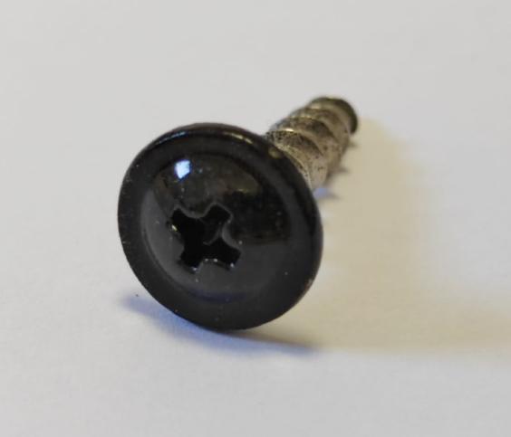 Nerezový vrut černý 4,1x20 mm, talířová hlava (1000 ks)