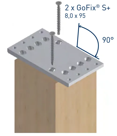 SIHGA Stabilix C - spojka na dřevo (1 ks)